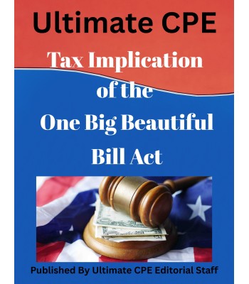 Tax Implications of the One Big Beautiful Bill Act 2026